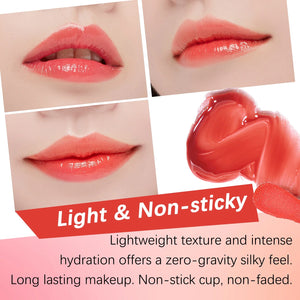 Lip Glow Oil Set, Long Lasting Hydrating Lip Gloss Tinted Lip Balm, Tinting Lip Care Oil for Dry Lip 5 Pcs