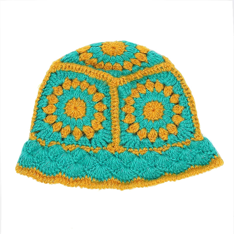 2021 Winter Hats for Women Skullies Warm Wool Cap Gorros Female Cap for Girl Hat Crochet Knitted Caps Bucket