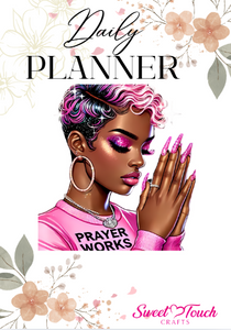 Digital Planner - Prayer Changes Things - Pink