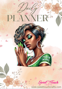 Digital Planner - Prayer Changes Things - Green