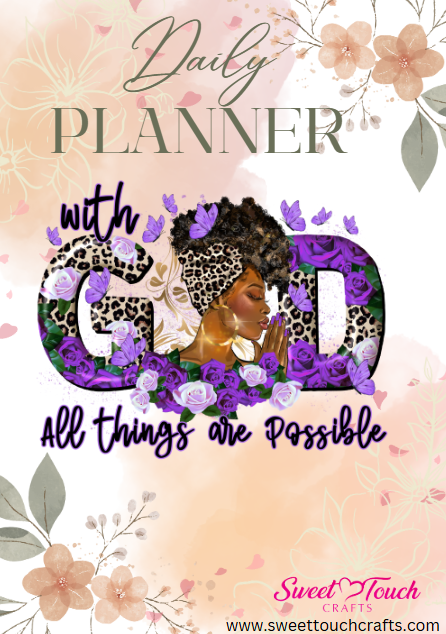 Digital Planner - With God All Things Are Possible - God