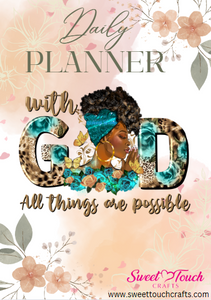 Digital Planner - With God All Things Are Possible - God