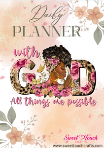 Digital Planner - With God All Things Are Possible - God