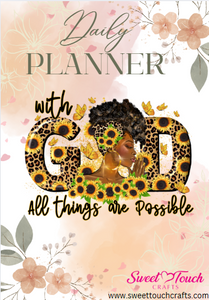 Digital Planner - With God All Things Are Possible - GOD