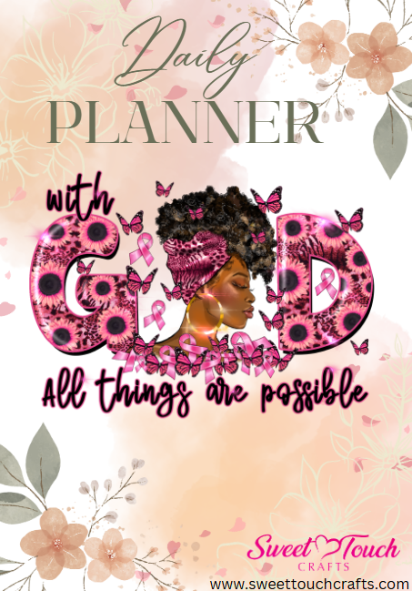 Digital Planner - With God All Things Are Possible - God