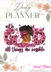 Digital Planner - With God All Things Are Possible - God