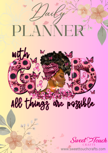 Digital Planner - With God All Things Are Possible - God