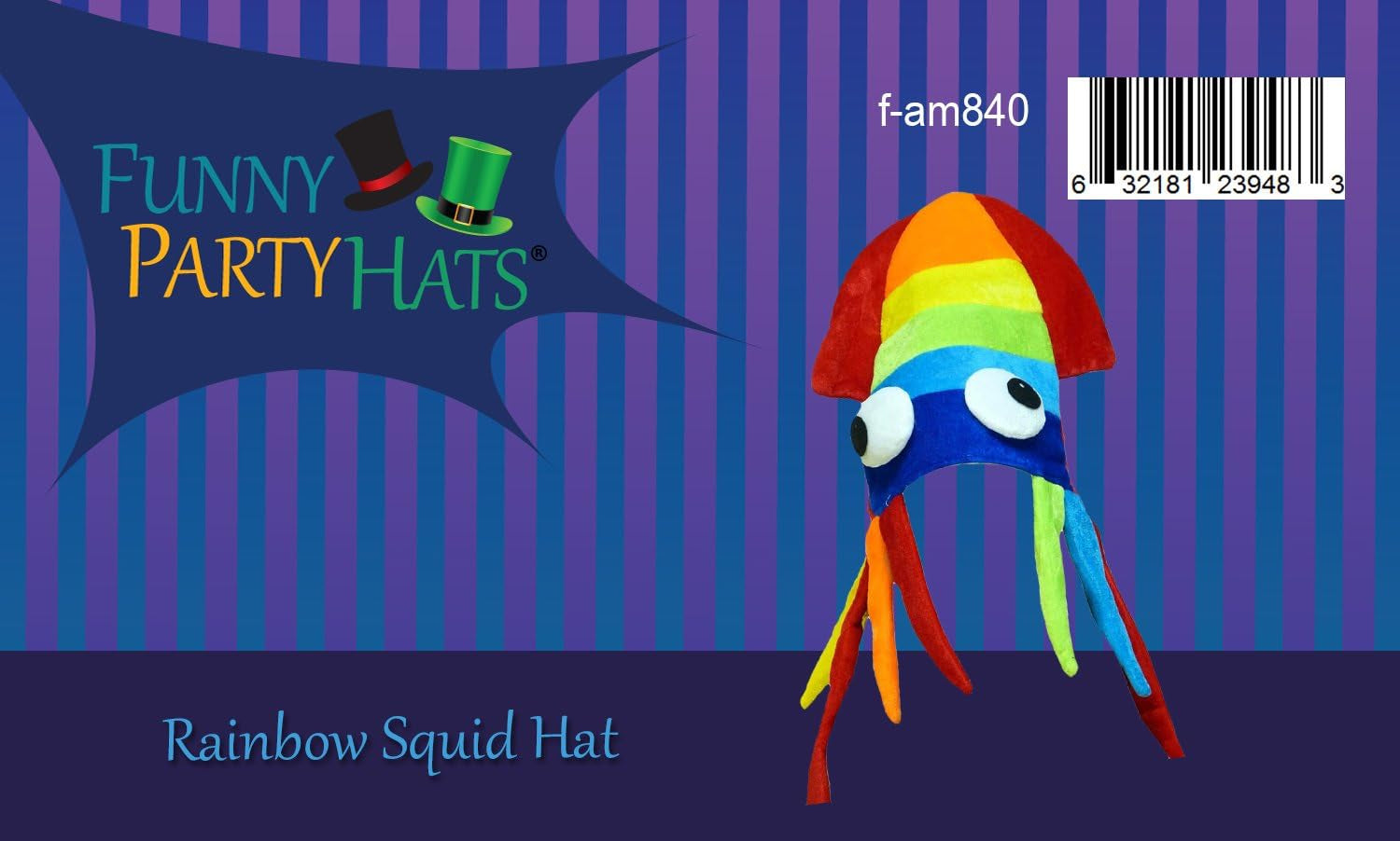 Squid Hat - Funny Fun and Crazy Hats in Many Styles