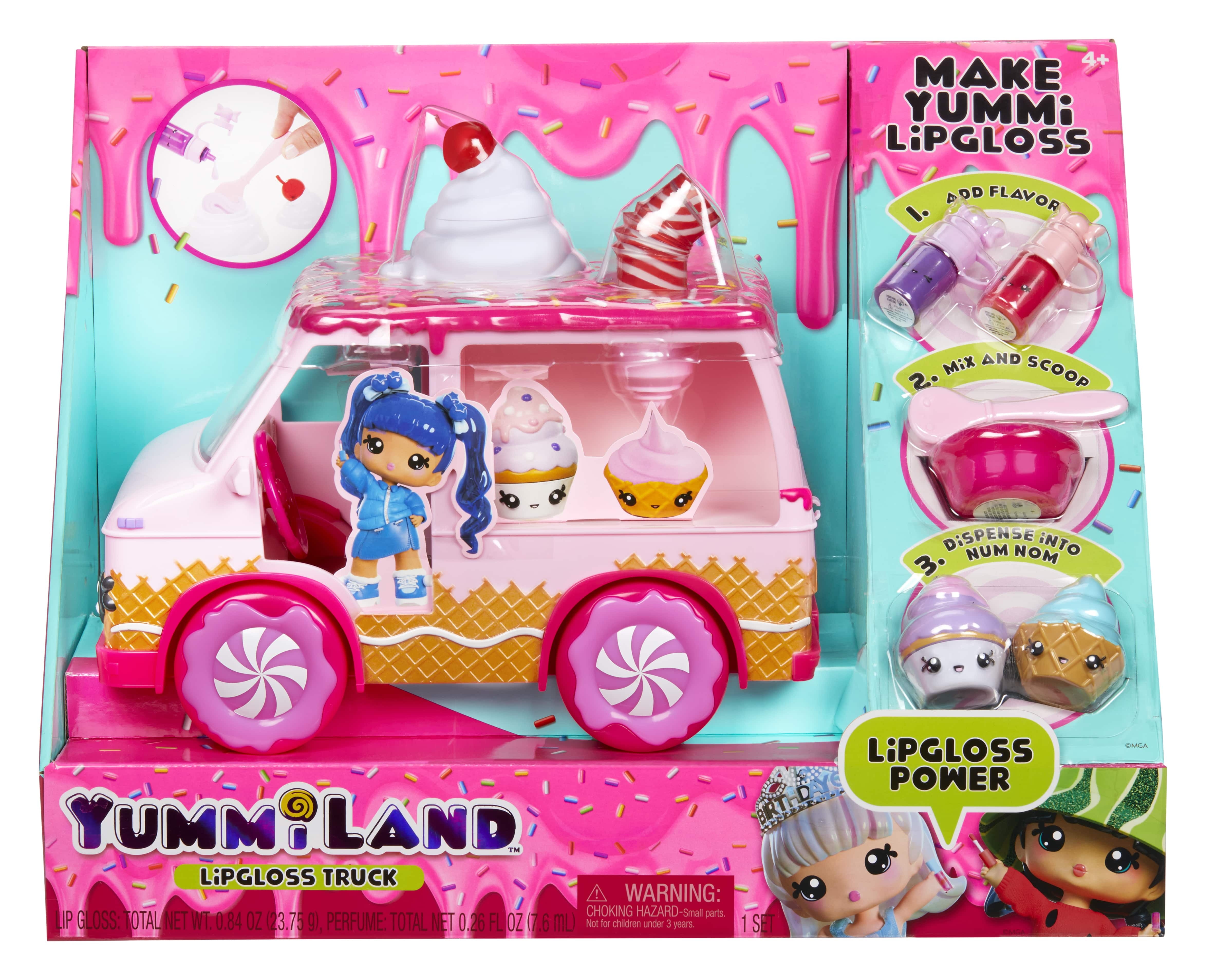 Lipgloss Truck with DIY Lip Gloss Kit, Ages 4+