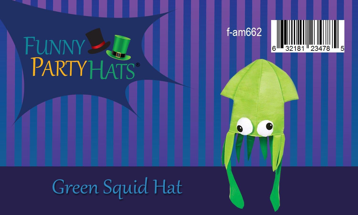 Squid Hat - Funny Fun and Crazy Hats in Many Styles