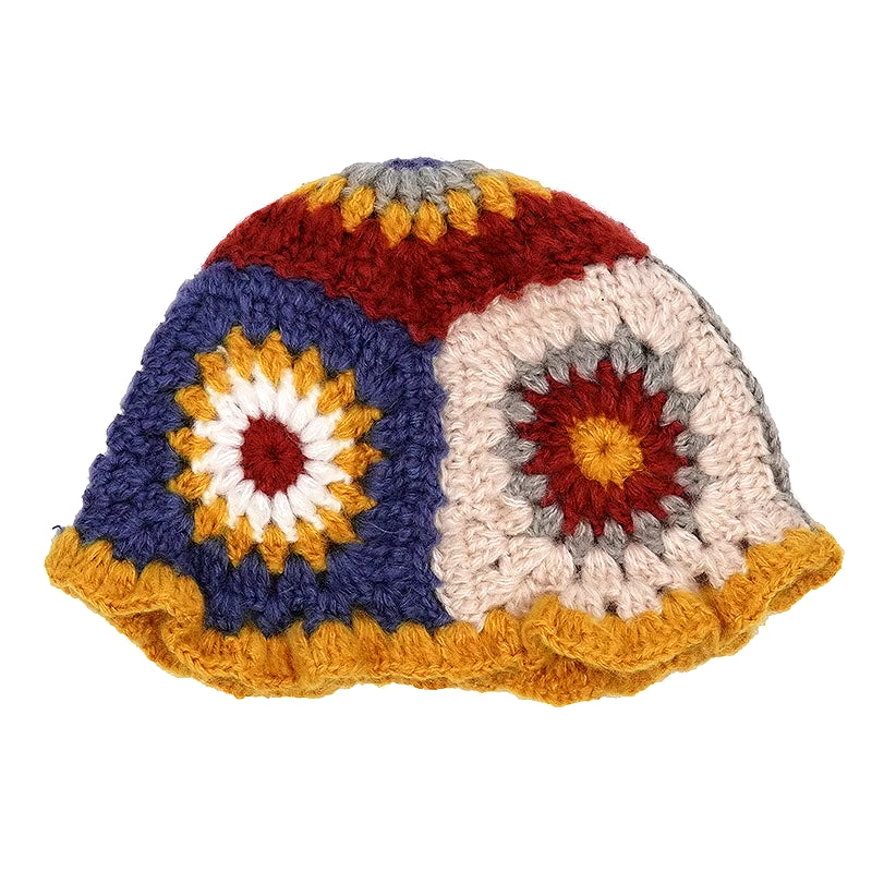 2021 Winter Hats for Women Skullies Warm Wool Cap Gorros Female Cap for Girl Hat Crochet Knitted Caps Bucket