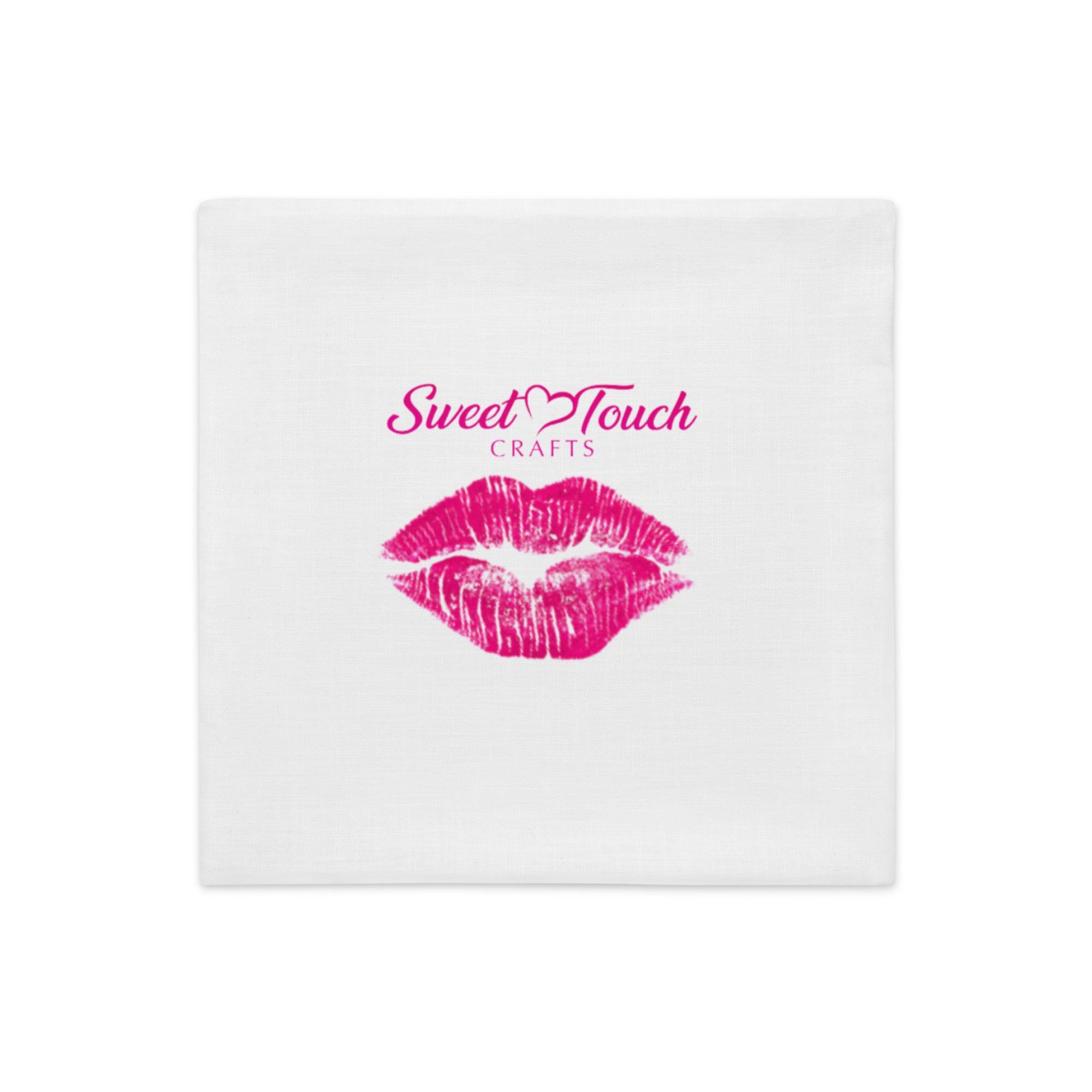 Premium Pillow Case - Pink Lips