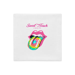 Premium Pillow Case - Pink Mouth