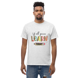 TShirt-Teacher (YOU'LL GONNA LEARN DESIGN) Men's Relaxed