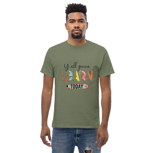 TShirt-Teacher (YOU'LL GONNA LEARN DESIGN) Men's Relaxed