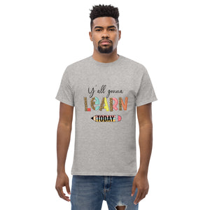 TShirt-Teacher (YOU'LL GONNA LEARN DESIGN) Men's Relaxed