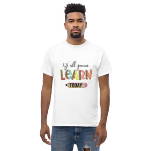 TShirt-Teacher (YOU'LL GONNA LEARN DESIGN) Men's Relaxed