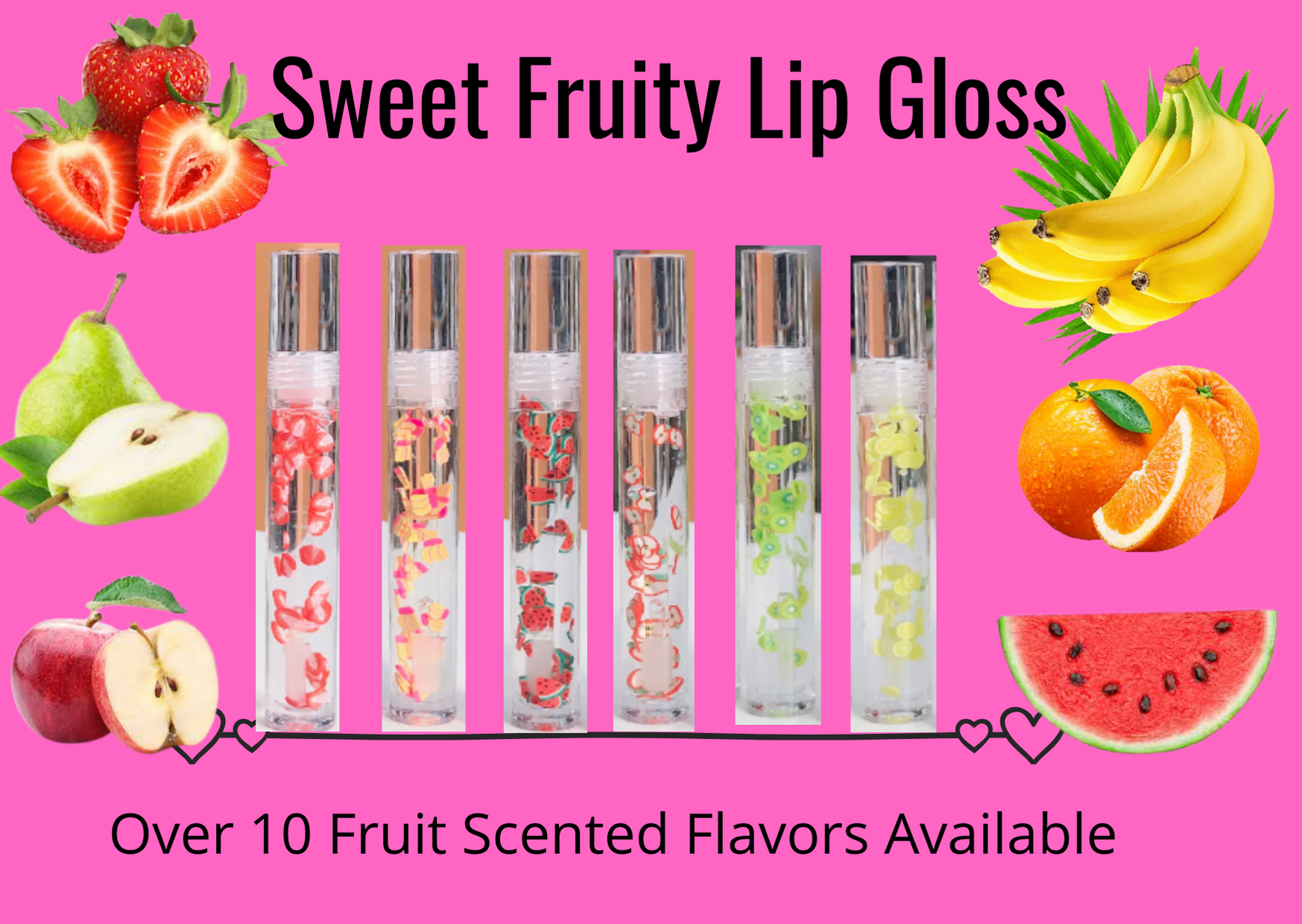 WHOLESALE Lip Gloss - Clear Wand Tubes- no logo