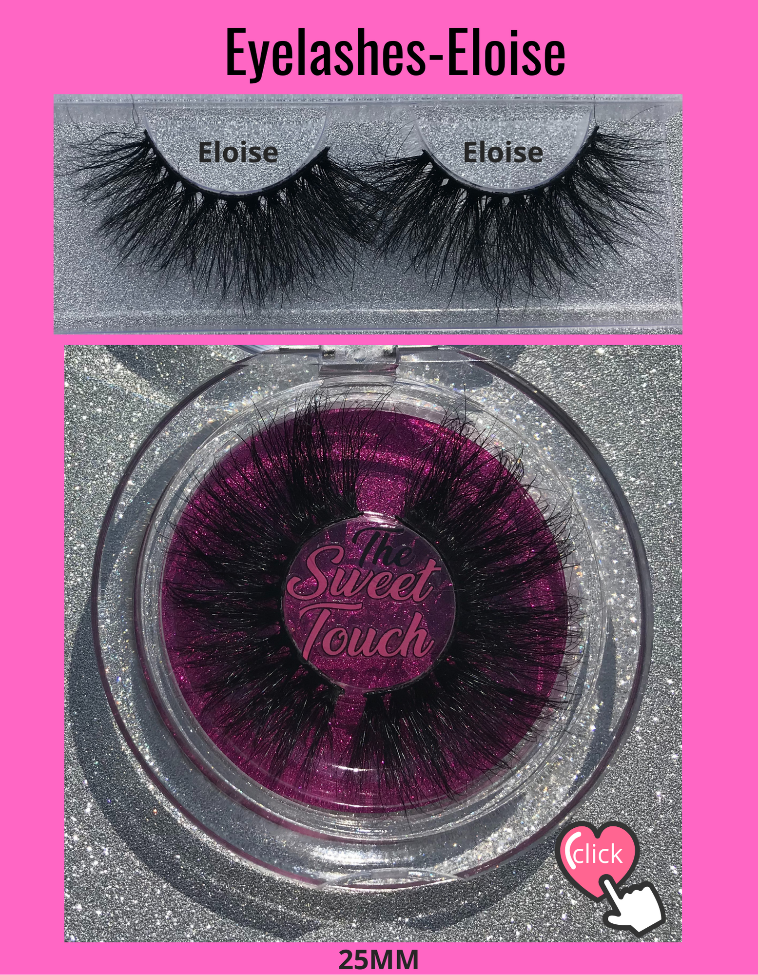 WHOLESALE - EYELASHES 25MM