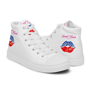 Women’s high top canvas shoes - American Lip