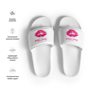 Women's slides - Hot Pink Lip